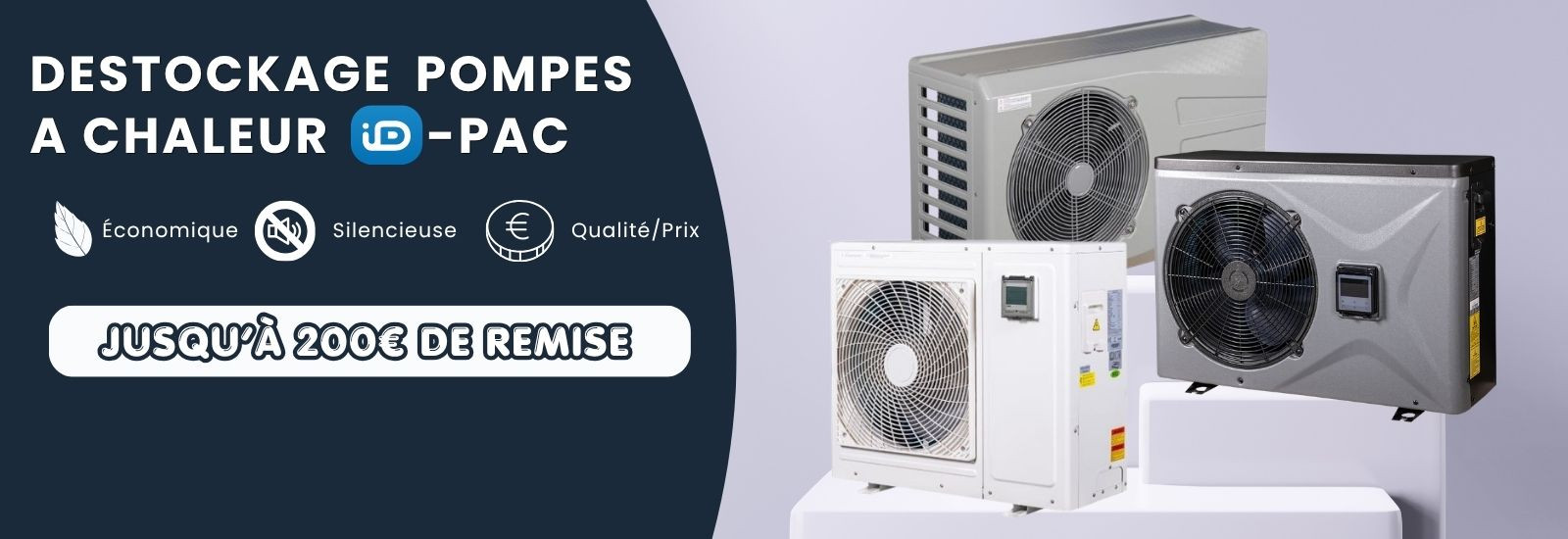 Déstockage jusqu'à - 200€ sur une sélection de PAC Polytropic